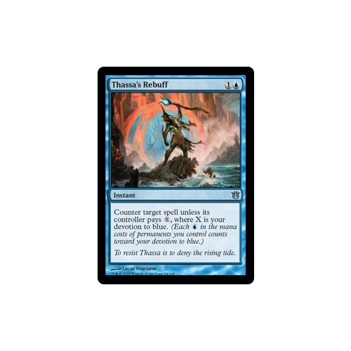 Thassa's Rebuff FOIL - BNG