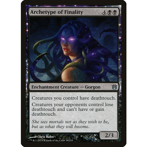 Archetype of Finality - BNG