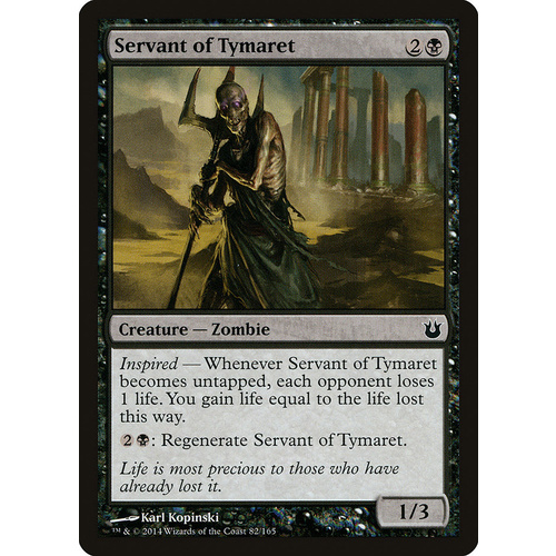 Servant of Tymaret - BNG