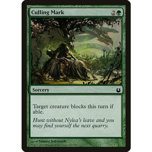 Culling Mark - BNG