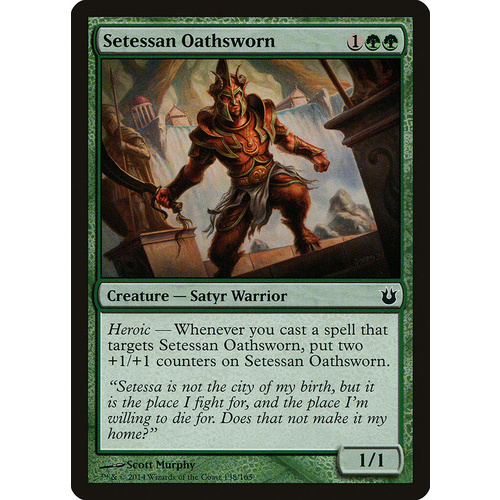 Setessan Oathsworn - BNG
