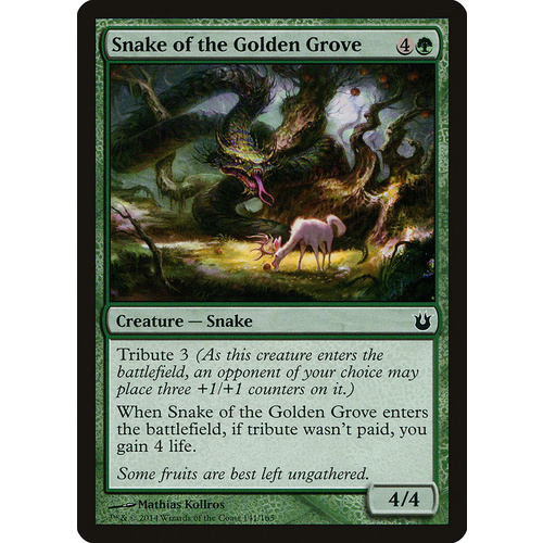 Snake of the Golden Grove - BNG