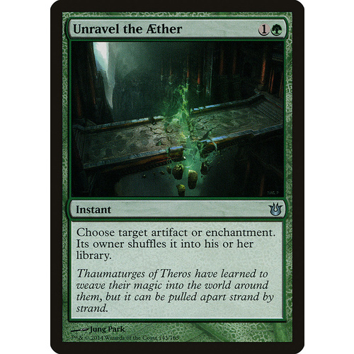Unravel the Aether - BNG