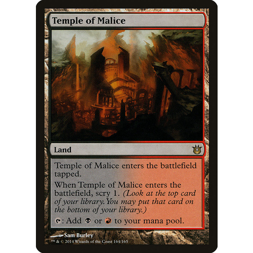 Temple of Malice - BNG