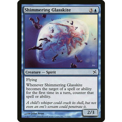 Shimmering Glasskite - BOK