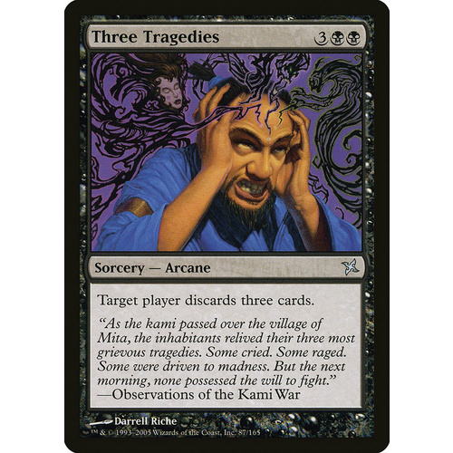 Three Tragedies - BOK