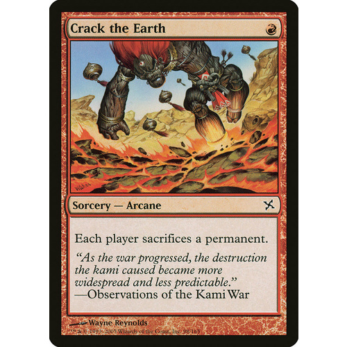 Crack the Earth - BOK