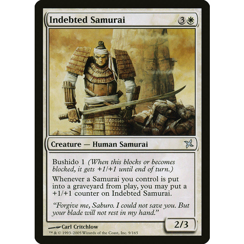 Indebted Samurai FOIL - BOK