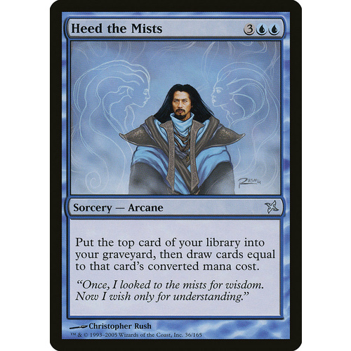 Heed the Mists FOIL - BOK