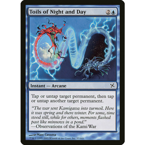 Toils of Night and Day FOIL - BOK