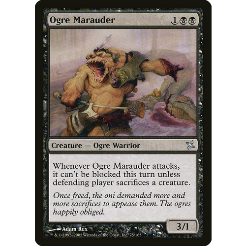 Ogre Marauder FOIL - BOK