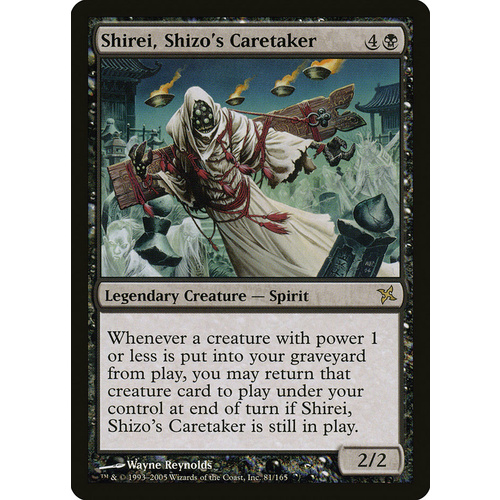Shirei, Shizo's Caretaker FOIL - BOK