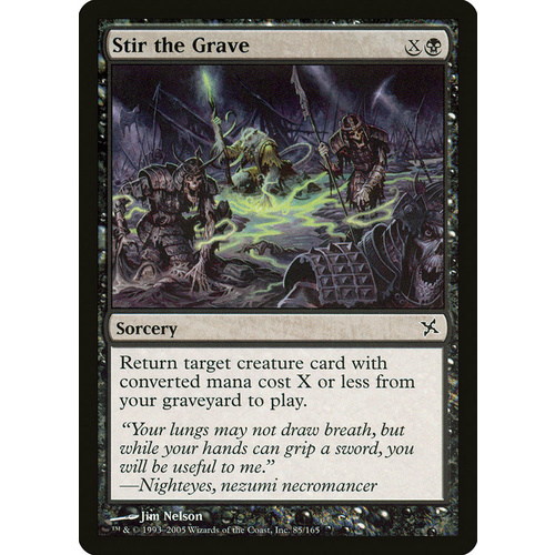 Stir the Grave FOIL - BOK