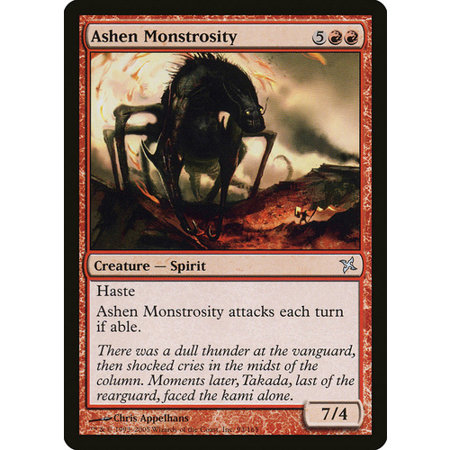 Ashen Monstrosity FOIL - BOK