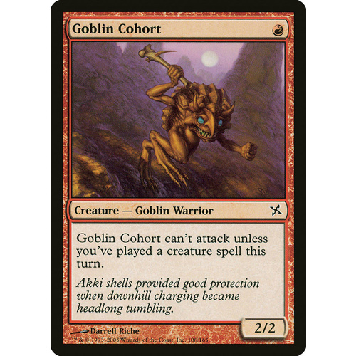 Goblin Cohort FOIL - BOK