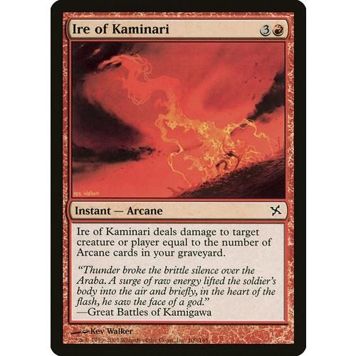 Ire of Kaminari FOIL - BOK