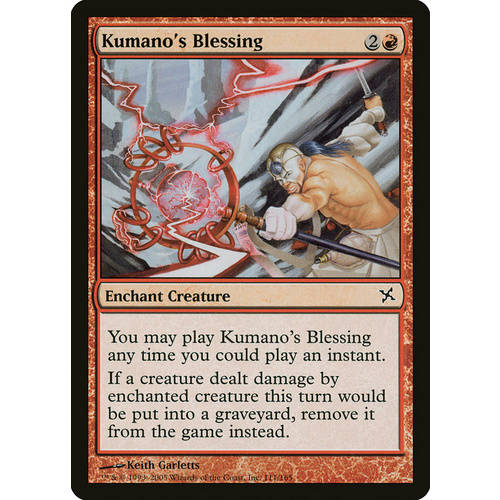 Kumano's Blessing FOIL - BOK