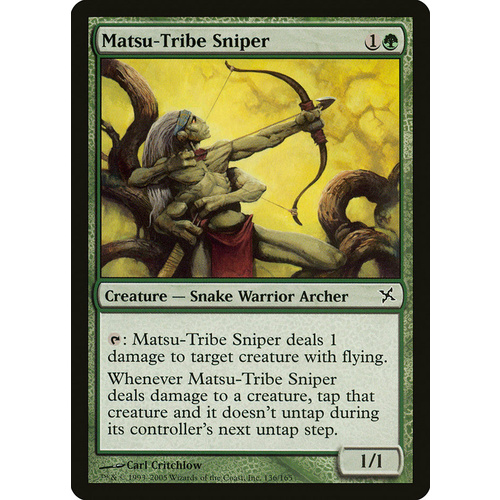 Matsu-Tribe Sniper FOIL - BOK