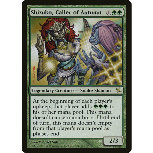 Shizuko, Caller of Autumn FOIL - BOK