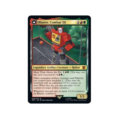Blaster, Combat DJ - BOT