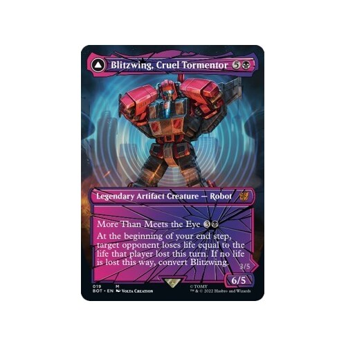 Blitzwing, Cruel Tormentor (Shattered Glass) - BOT