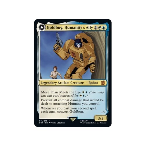Goldbug, Humanity's Ally FOIL - BOT