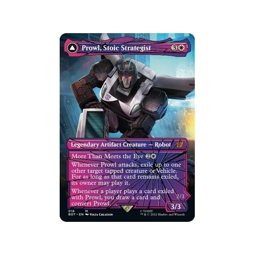 Prowl, Stoic Strategist (Shattered Glass) FOIL - BOT