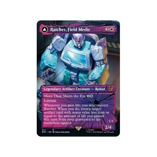Ratchet, Field Medic (Shattered Glass) FOIL - BOT