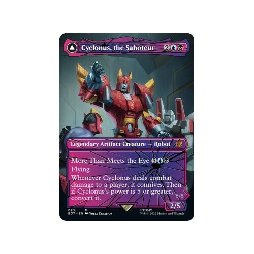 Cyclonus, the Saboteur (Shattered Glass) FOIL - BOT