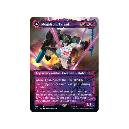 Megatron, Tyrant (Shattered Glass) FOIL - BOT