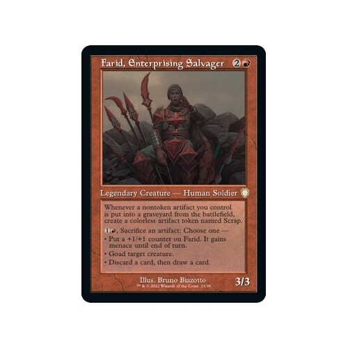 Farid, Enterprising Salvager - BRC