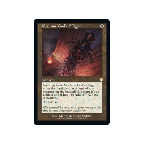 Machine God's Effigy - BRC