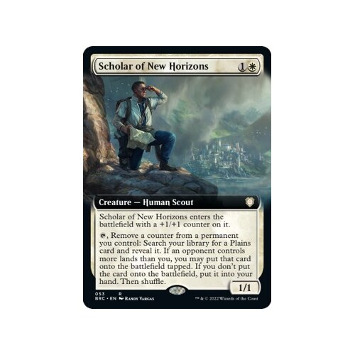 Scholar of New Horizons (Extended Art) - BRC