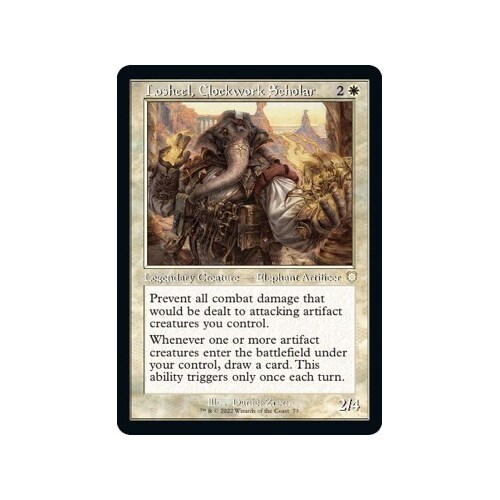 Losheel, Clockwork Scholar - BRC