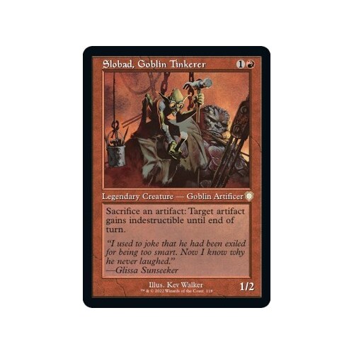 Slobad, Goblin Tinkerer - BRC