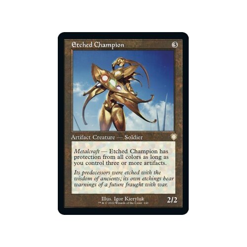 Etched Champion - BRC