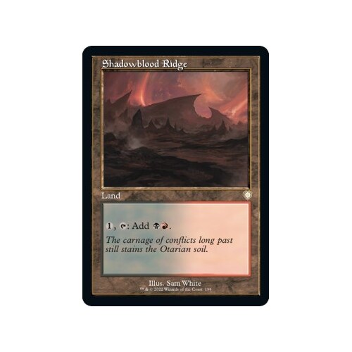 Shadowblood Ridge - BRC