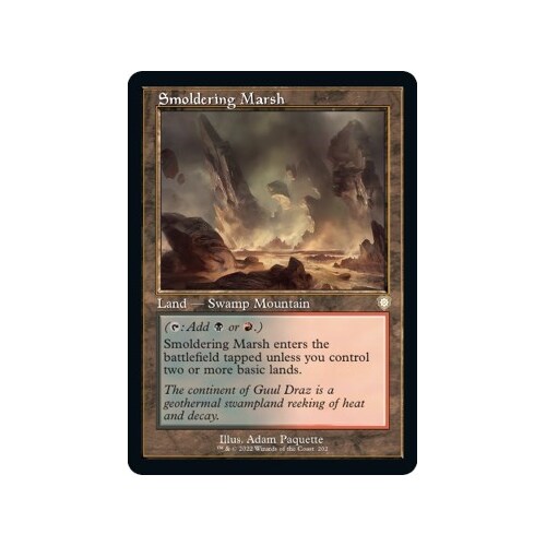 Smoldering Marsh - BRC