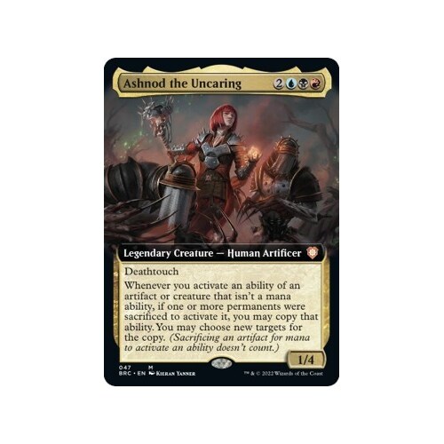Ashnod the Uncaring (Extended Art) FOIL - BRC