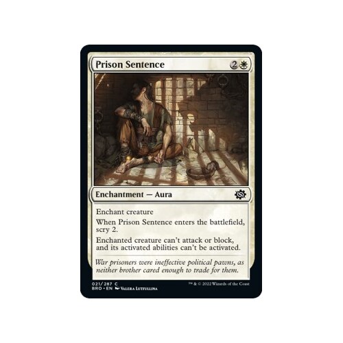 Prison Sentence - BRO