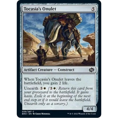 Tocasia's Onulet - BRO