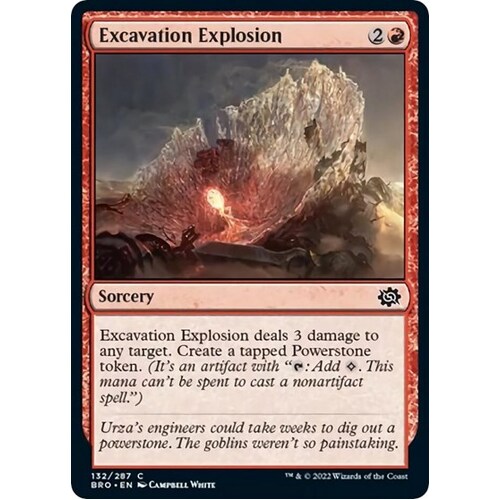 Excavation Explosion - BRO