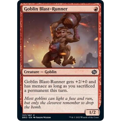 Goblin Blast-Runner - BRO