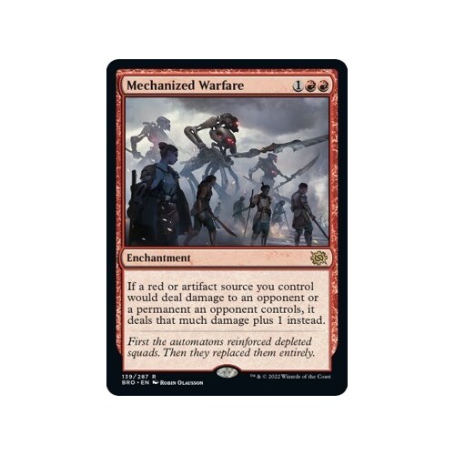 Mechanized Warfare - BRO