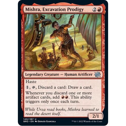 Mishra, Excavation Prodigy - BRO