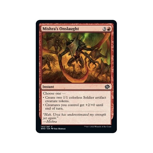 Mishra's Onslaught - BRO