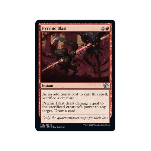 Pyrrhic Blast - BRO