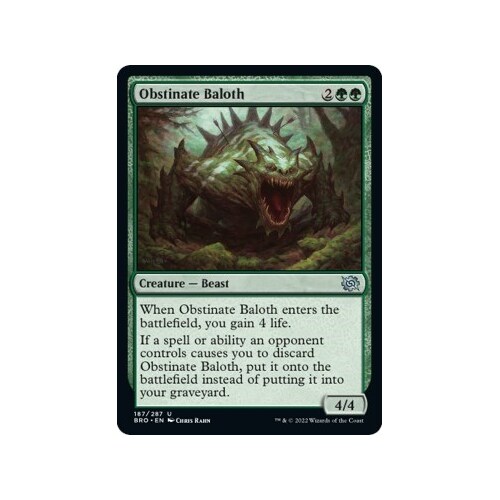 Obstinate Baloth - BRO