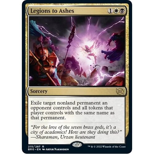 Legions to Ashes - BRO