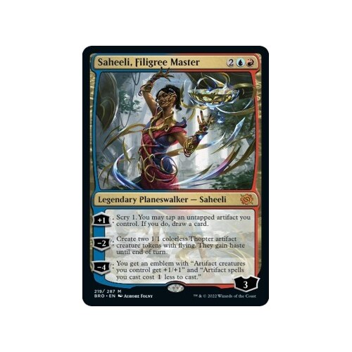 Saheeli, Filigree Master - BRO